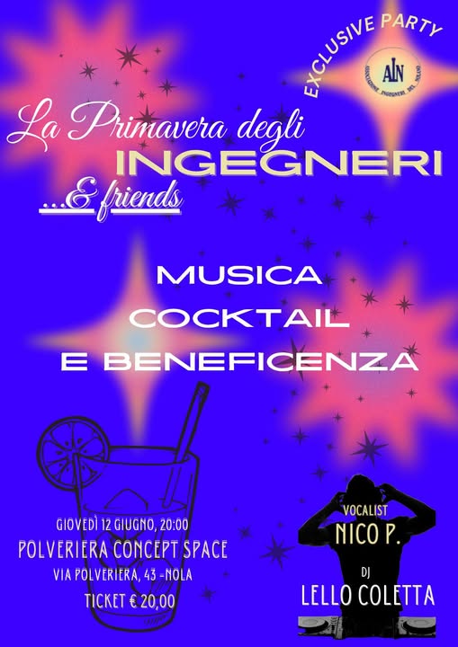 Locandina AIN Party